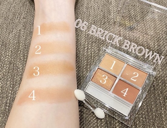 ミニブロックシャドウ/Meilinda/アイシャドウパレットを使ったクチコミ（2枚目）