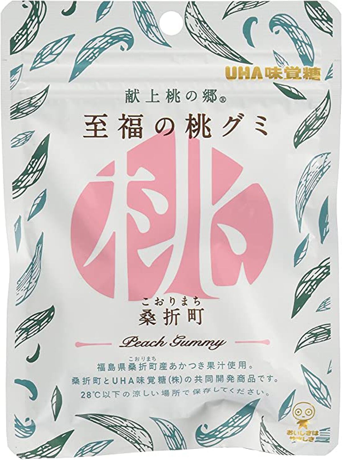 献上桃の郷 至福の桃グミ UHA味覚糖