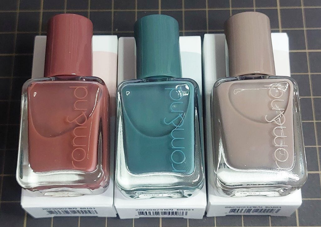 ムードペブルネイル/rom&nd/マニキュアを使ったクチコミ(1枚目)