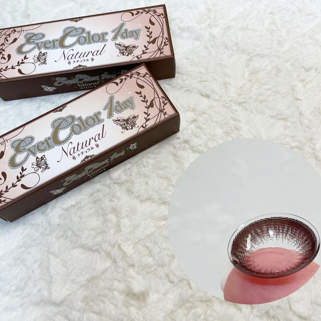 エバーカラーワンデー ナチュラル/エバーカラー/ワンデー（１DAY）カラコンを使ったクチコミ（3枚目）