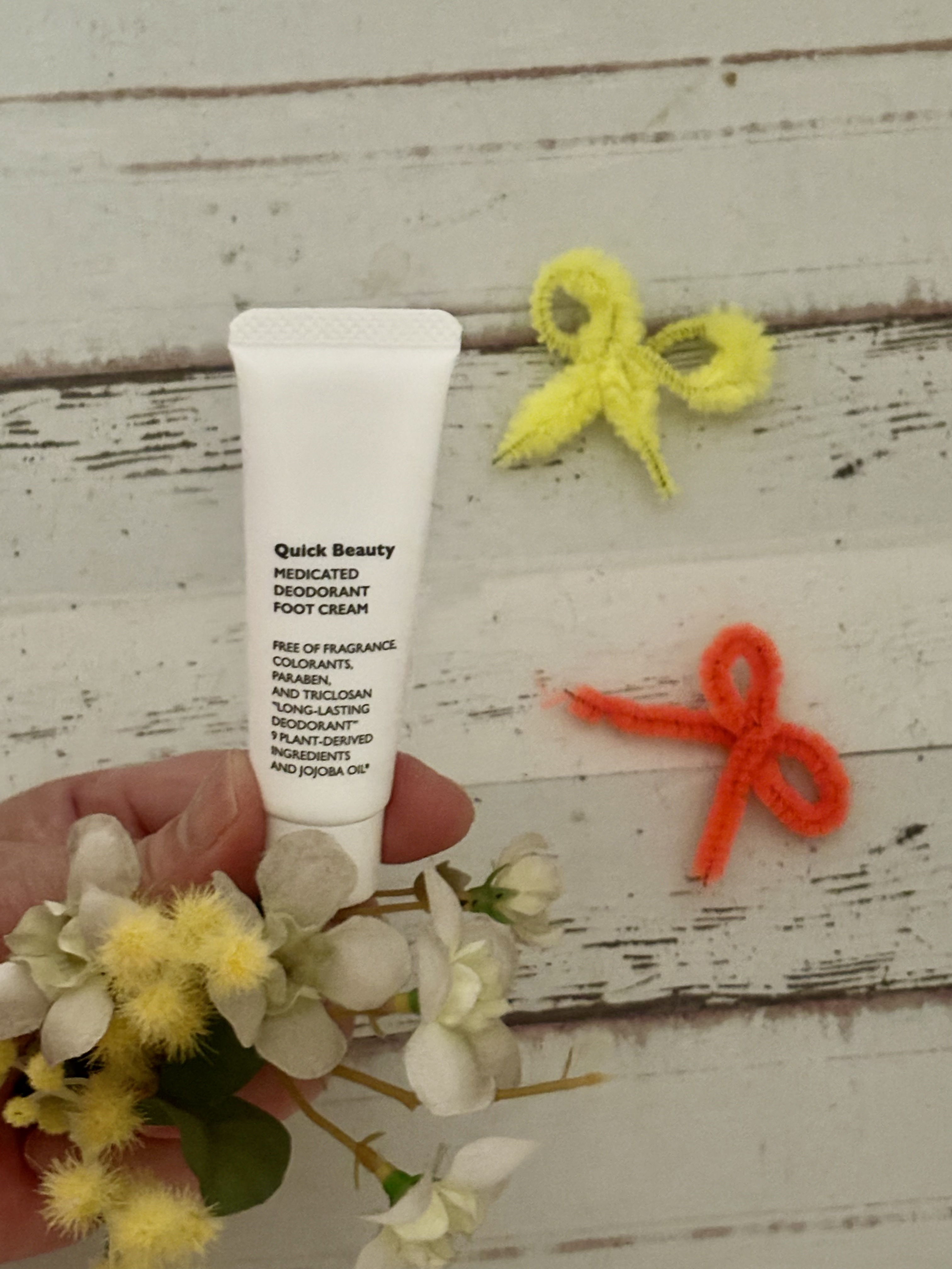 QB 薬用デオドラントフットクリーム 40C/クイックビューティー/デオドラント・制汗剤を使ったクチコミ（2枚目）