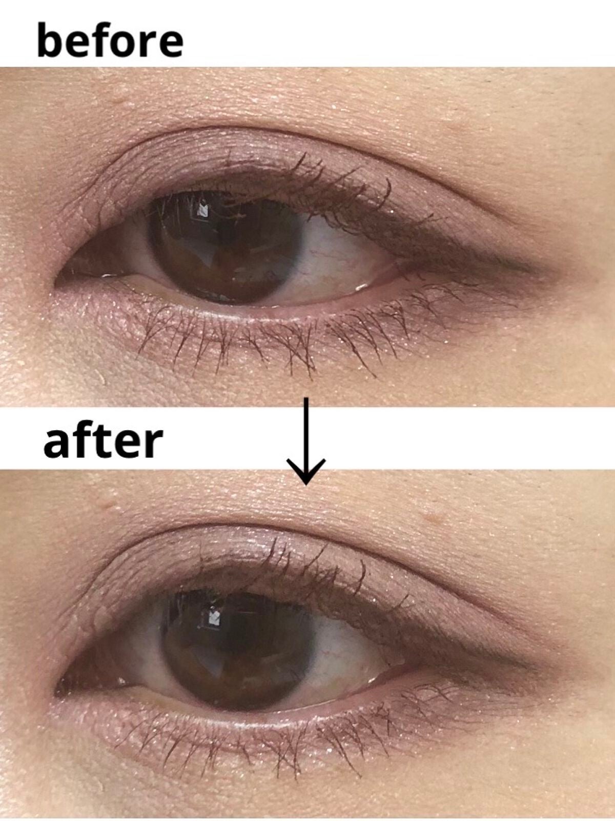 描くふたえアイライナー/CEZANNE/リキッドアイライナーを使ったクチコミ(4枚目)