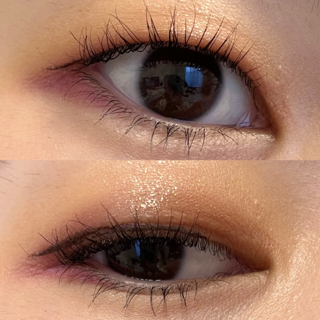 ダンシング ディメンションズ アイシャドウパレット/RMK/アイシャドウパレットを使ったクチコミ（2枚目）