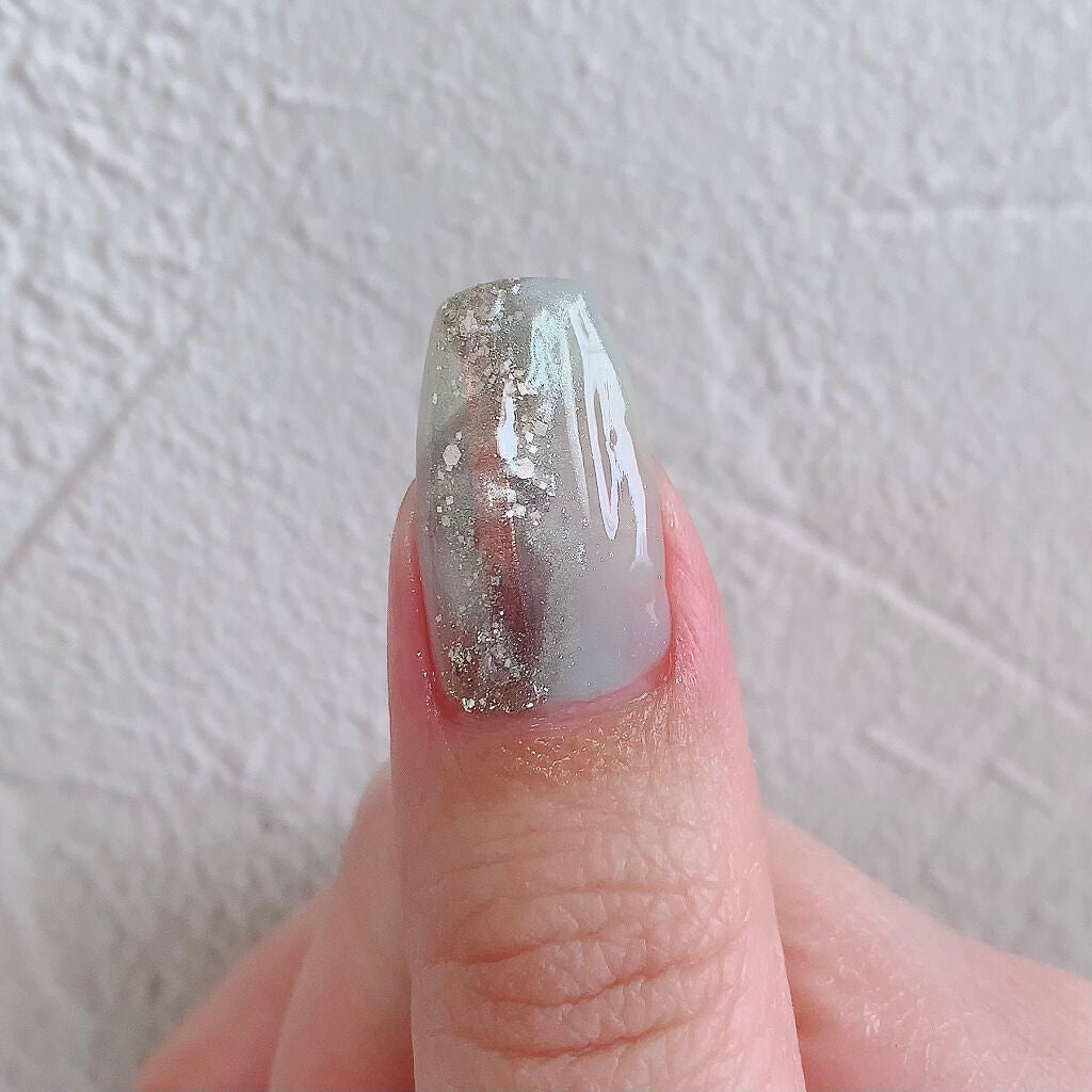 マジックパウダー/プリジェル/ネイルチップ・パーツを使ったクチコミ(2枚目)