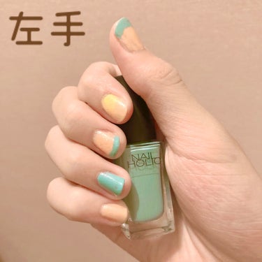 ネイルホリック Milky color/ネイルホリック/マニキュアを使ったクチコミ（3枚目）