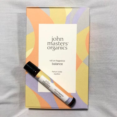 ロールオンフレグランス バランス/john masters organics/香水(その他)を使ったクチコミ（1枚目）