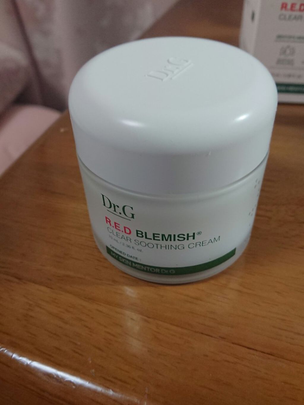 レッドB・Cスムージングクリーム/Dr.G/フェイスクリームを使ったクチコミ(2枚目)