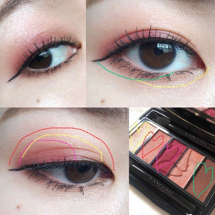 イプノ パレット/LANCOME/アイシャドウパレットを使ったクチコミ(2枚目)