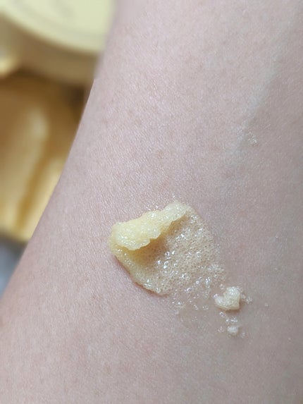 Q+Me スウィートボムタラソスクラブレモンティーの香り/AGARISM/バスト・ヒップケアを使ったクチコミ(5枚目)