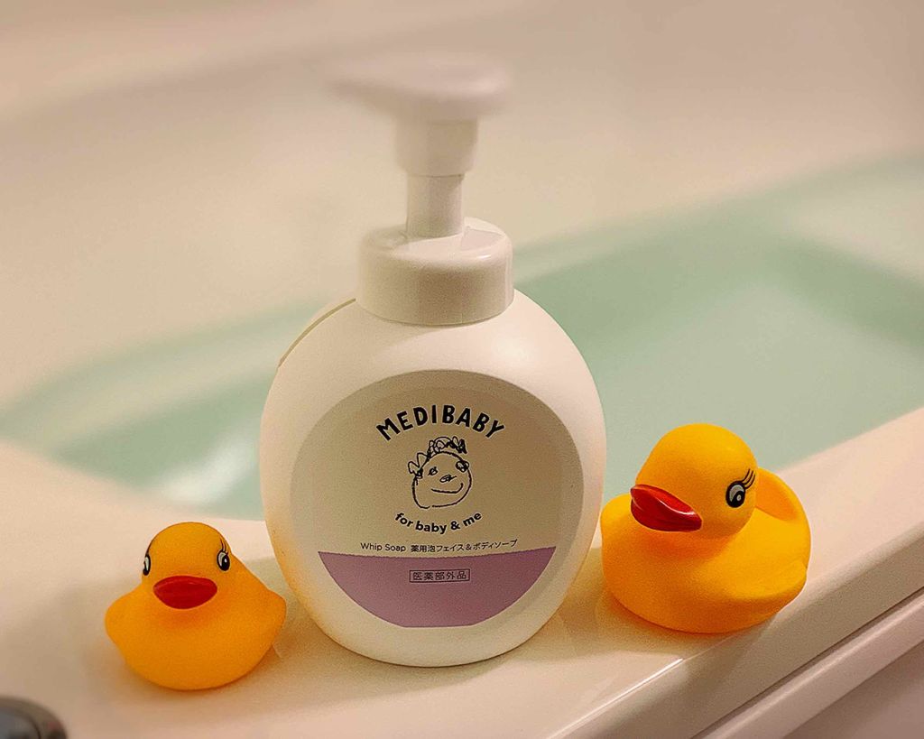 薬用泡フェイス&ボディソープ/MEDIBABY/泡洗顔を使ったクチコミ（1枚目）