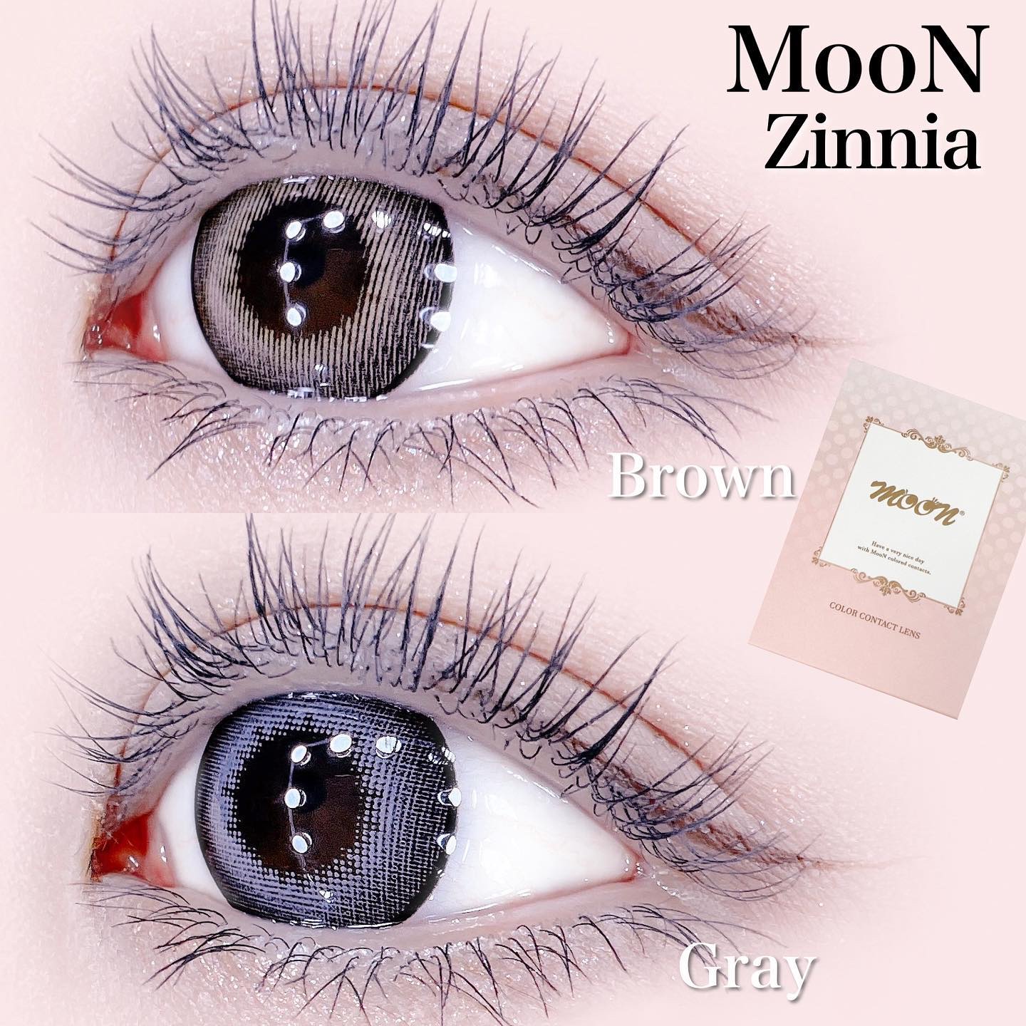 MooN Zinnia/MooN/カラーコンタクトレンズを使ったクチコミ（1枚目）