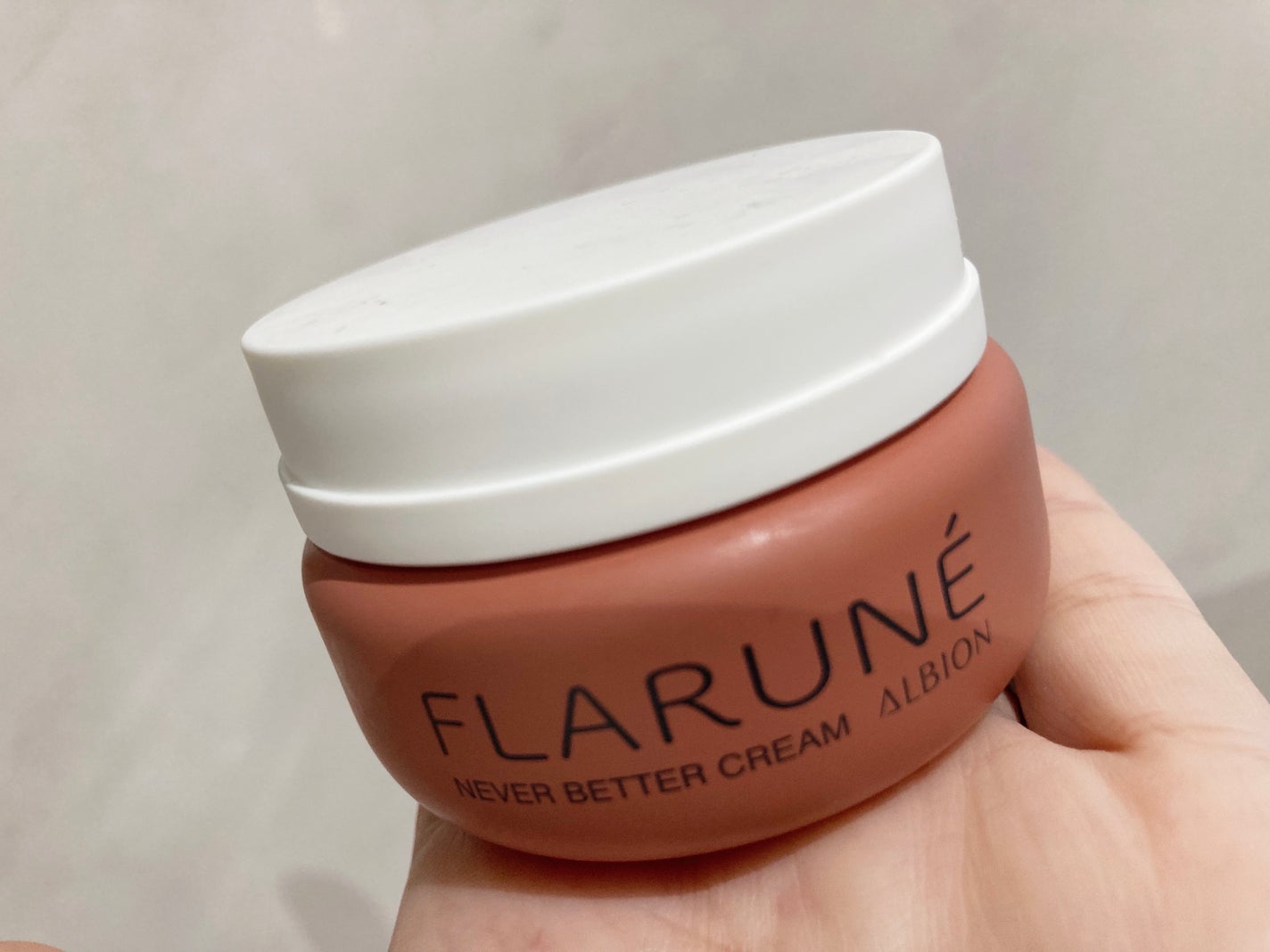 フラルネ ネバーベタークリーム/ALBION/フェイスクリームを使ったクチコミ(1枚目)