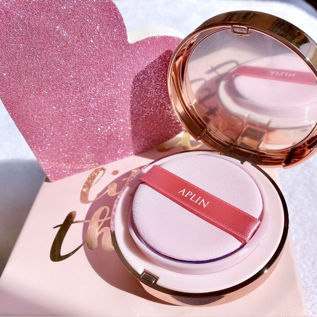 ピンクティーツリーカバークッション/APLIN/クッションファンデーションを使ったクチコミ（1枚目）