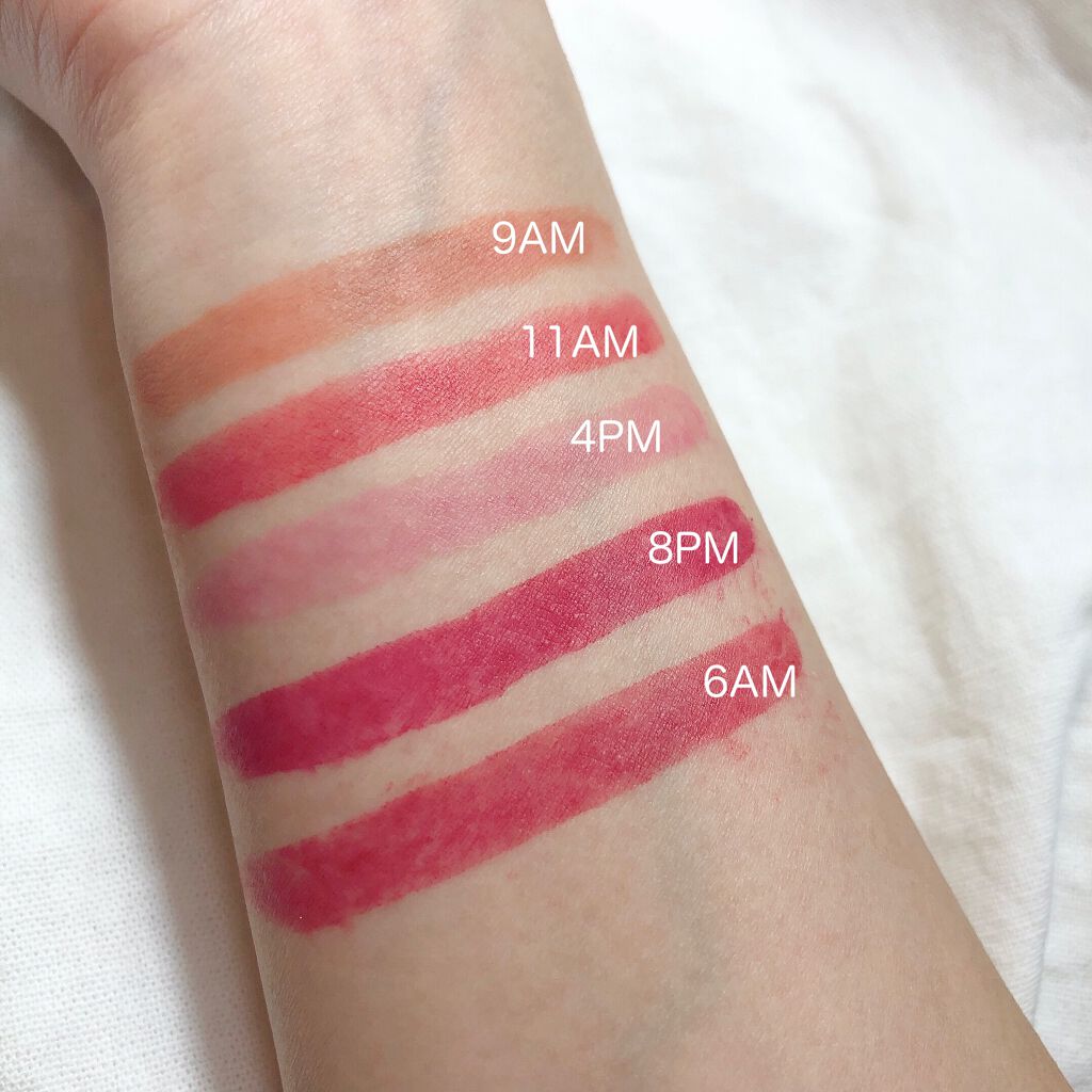 オールタイム ムード ベルベットティント サマータイムエディション/saat insight/リップティントを使ったクチコミ(3枚目)