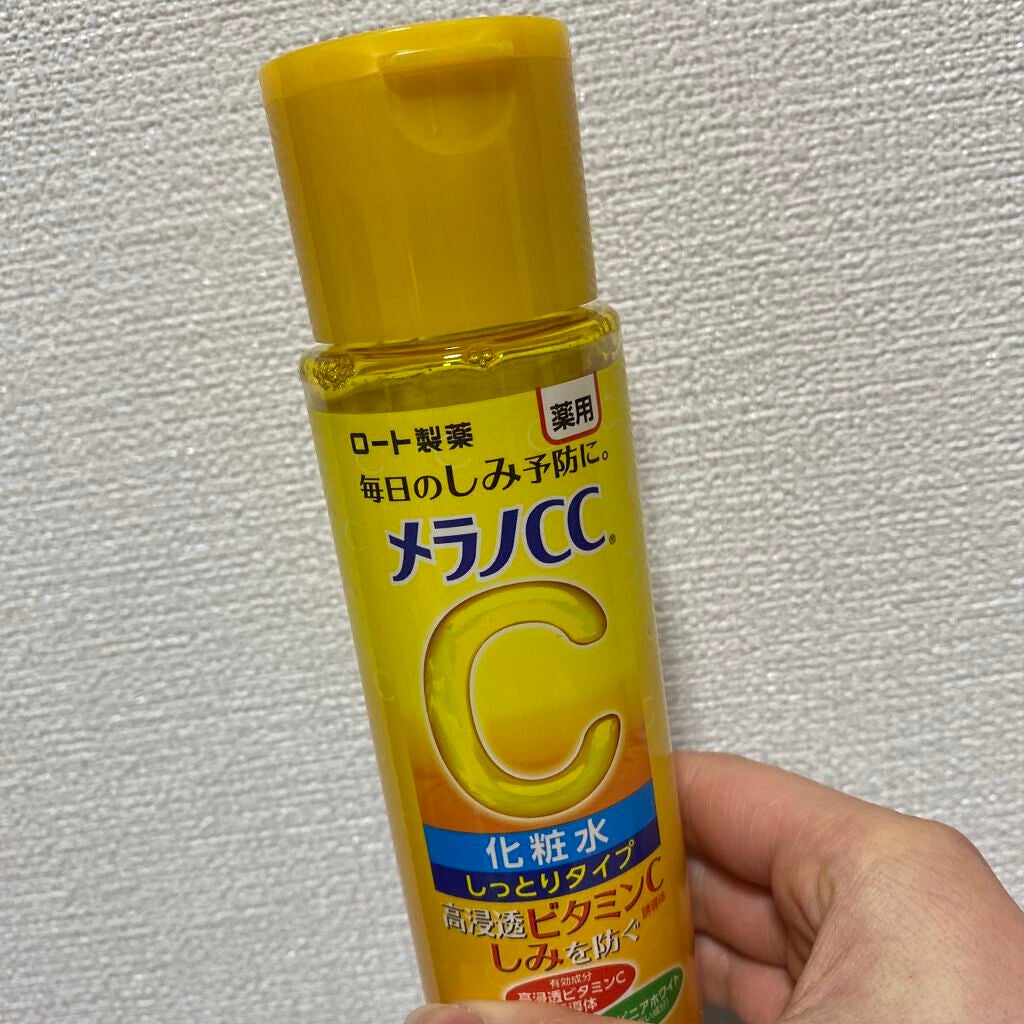 薬用しみ対策 美白化粧水 しっとりタイプ/メラノCC/化粧水を使ったクチコミ(1枚目)