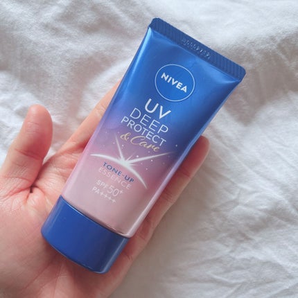 ニベアUV ディープ プロテクト&ケア トーンアップ エッセンス/ニベア/日焼け止めローションを使ったクチコミ(5枚目)