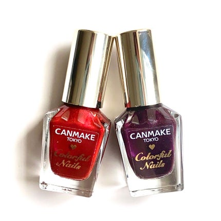 カラフルネイルズ/キャンメイク/マニキュアを使ったクチコミ(2枚目)