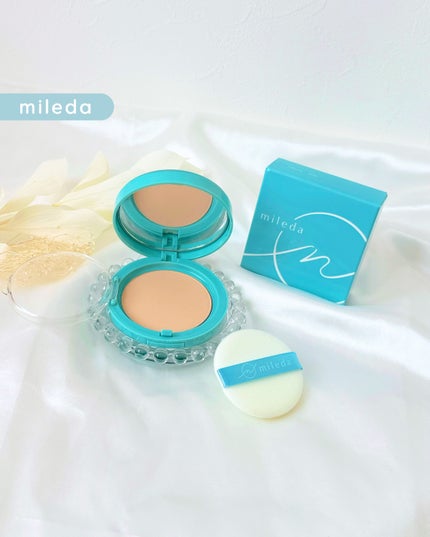 スムースフィットファンデーション/mileda/パウダーファンデーションを使ったクチコミ(1枚目)