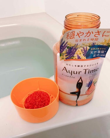 Ayur Time（アーユルタイム） ラベンダー＆イランイランの香り 720g/アーユルタイム/入浴剤を使ったクチコミ（1枚目）