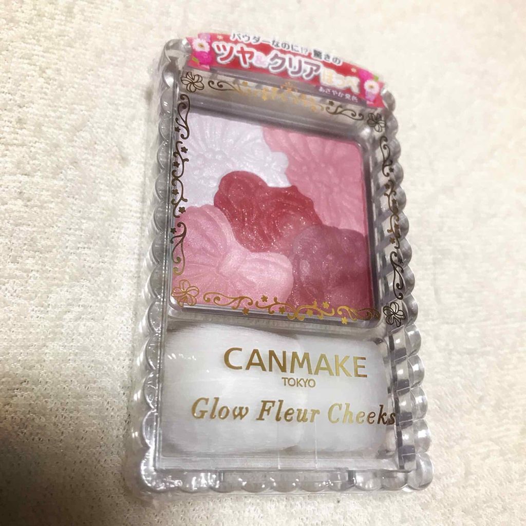 グロウフルールチークス/キャンメイク/パウダーチークを使ったクチコミ(1枚目)