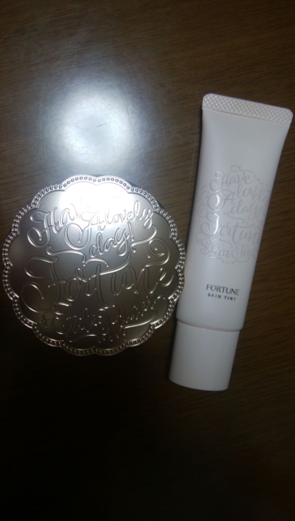 スキンティント トーンアップ パウダー(おしろい)/フォーチュン/プレストパウダーを使ったクチコミ（2枚目）