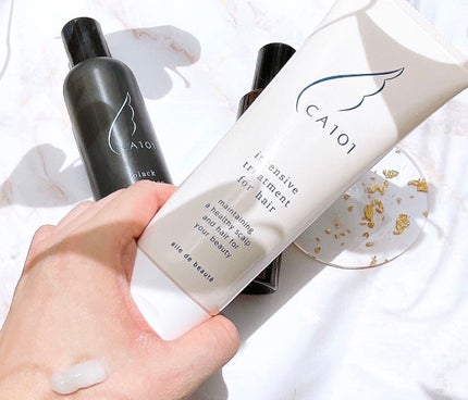 薬用 ブラックシャンプー/CA101/シャンプー・コンディショナーを使ったクチコミ(3枚目)