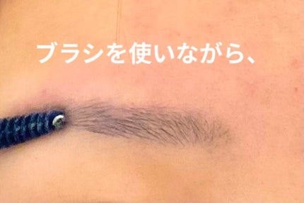 ブラシ付きアイブロウ繰り出し/CEZANNE/アイブロウペンシルを使ったクチコミ(7枚目)