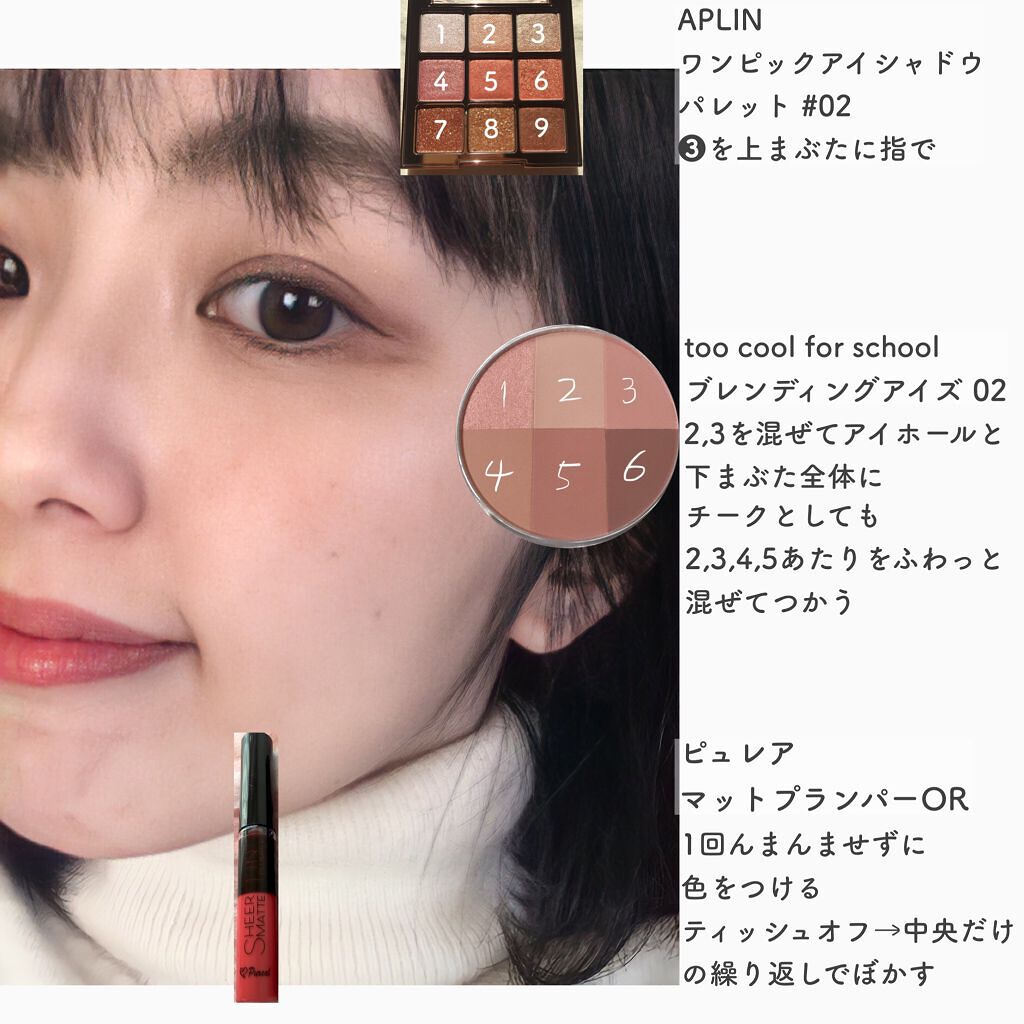 シアーマットティントプランパー ヘルシーオレンジ（OR）/ピュレア/リップティントを使ったクチコミ（2枚目）