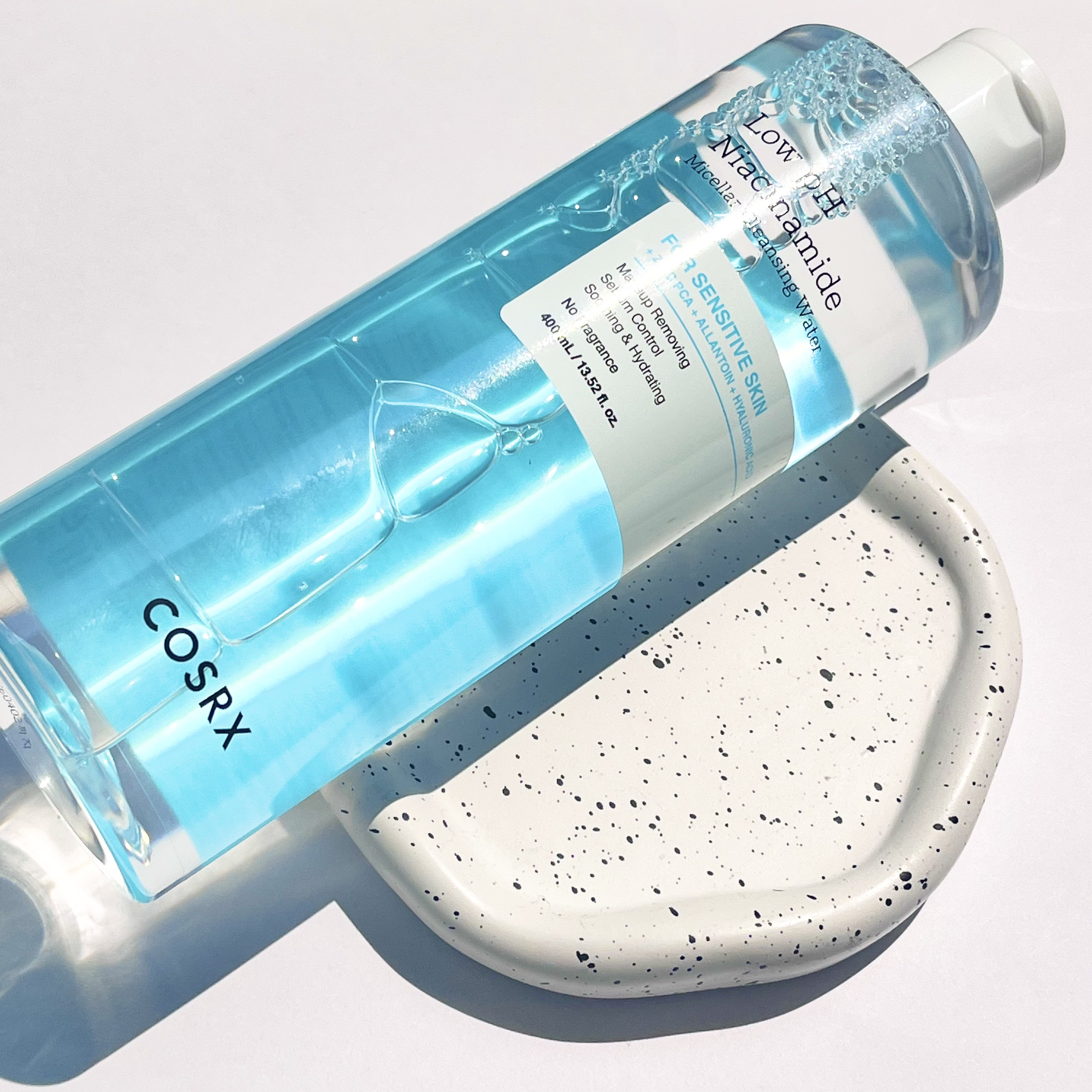 弱酸性 ナイアシンアミド ミセラークレンジングウォーター/COSRX/クレンジングウォーターを使ったクチコミ（2枚目）