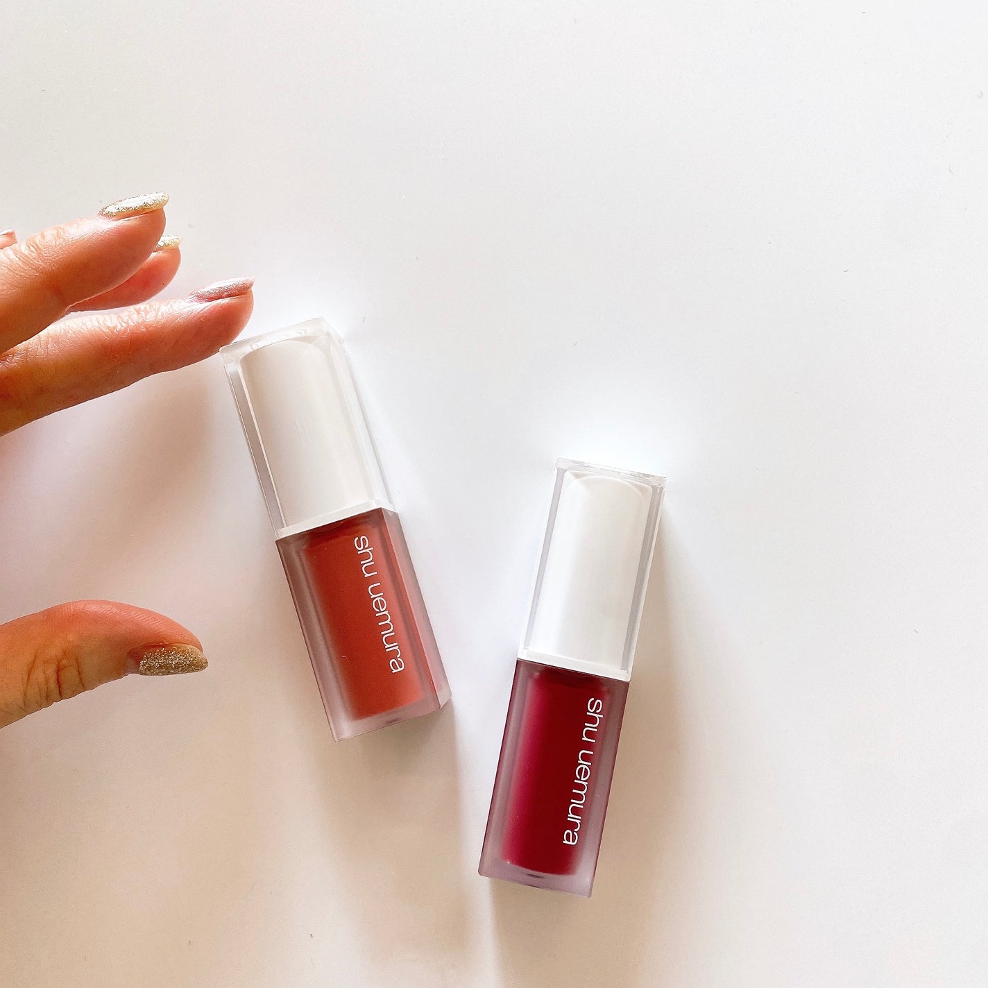 キヌケアグローアップ/shu uemura/口紅を使ったクチコミ(1枚目)