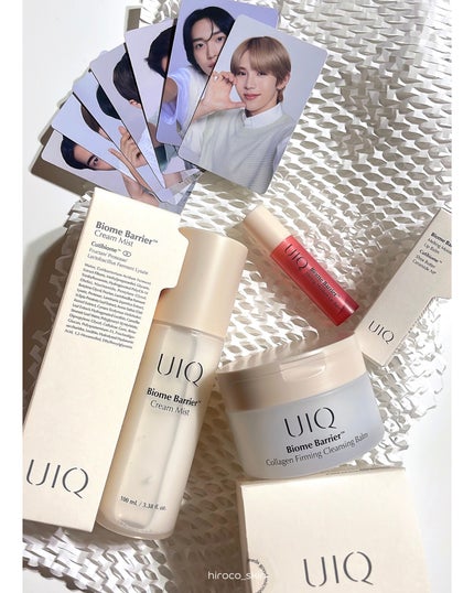 バイオームバリアコラーゲンファーミングクレンジングバーム/UIQ/クレンジングバームを使ったクチコミ(9枚目)