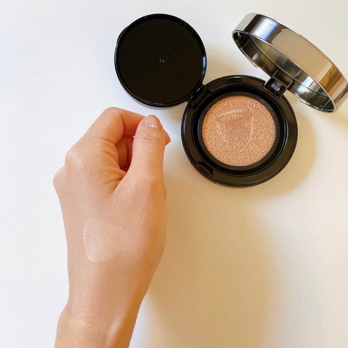 ネーミング レイヤード フィットクッション/NAMING./クッションファンデーションを使ったクチコミ(2枚目)