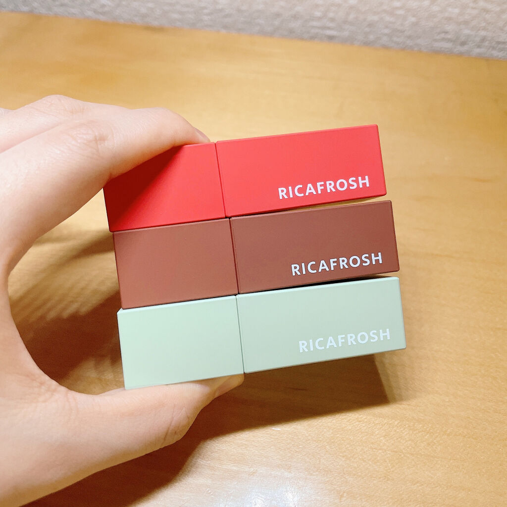 ジューシーリブティント/RICAFROSH/リップティントを使ったクチコミ（3枚目）