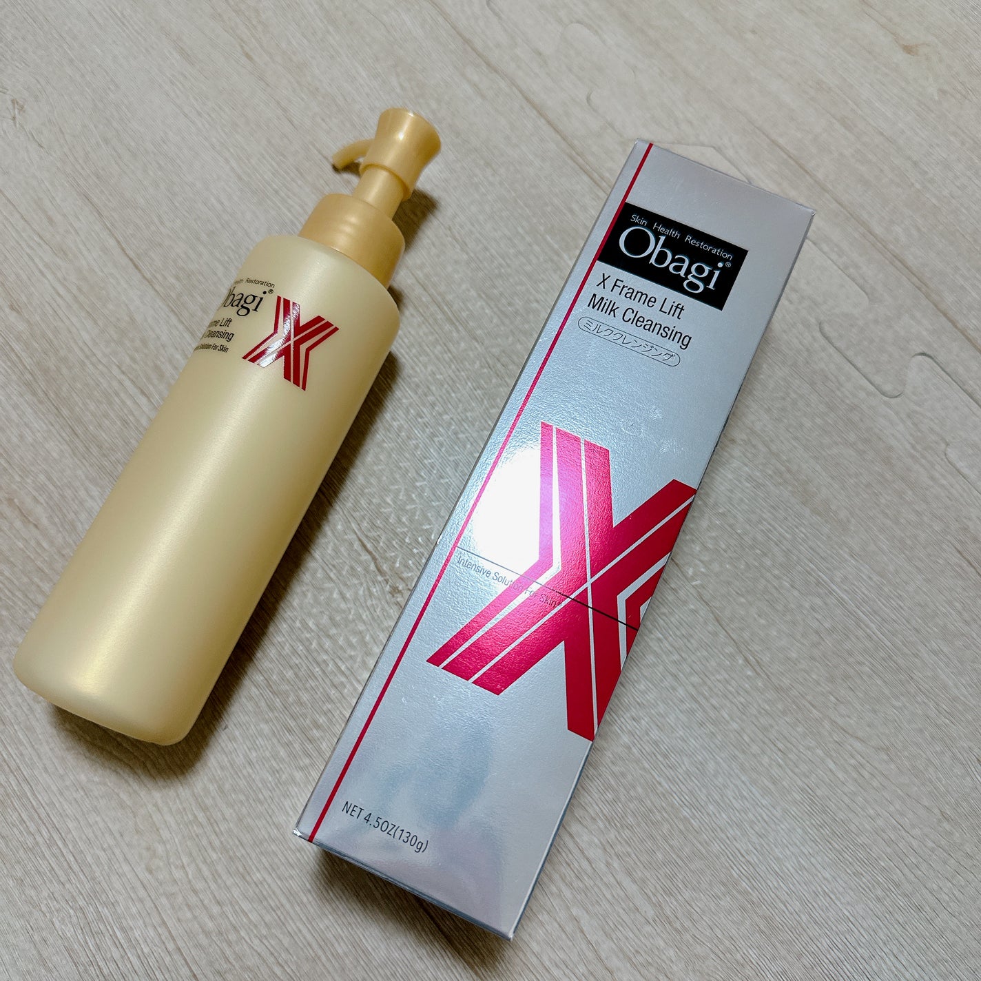 オバジX フレームリフトミルククレンジング/オバジ/ミルククレンジングを使ったクチコミ(1枚目)