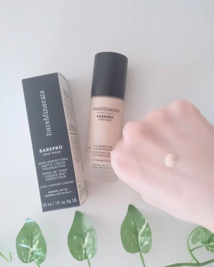 ベアプロ 24HR リキッド ファンデーション/bareMinerals/リキッドファンデーションを使ったクチコミ(3枚目)