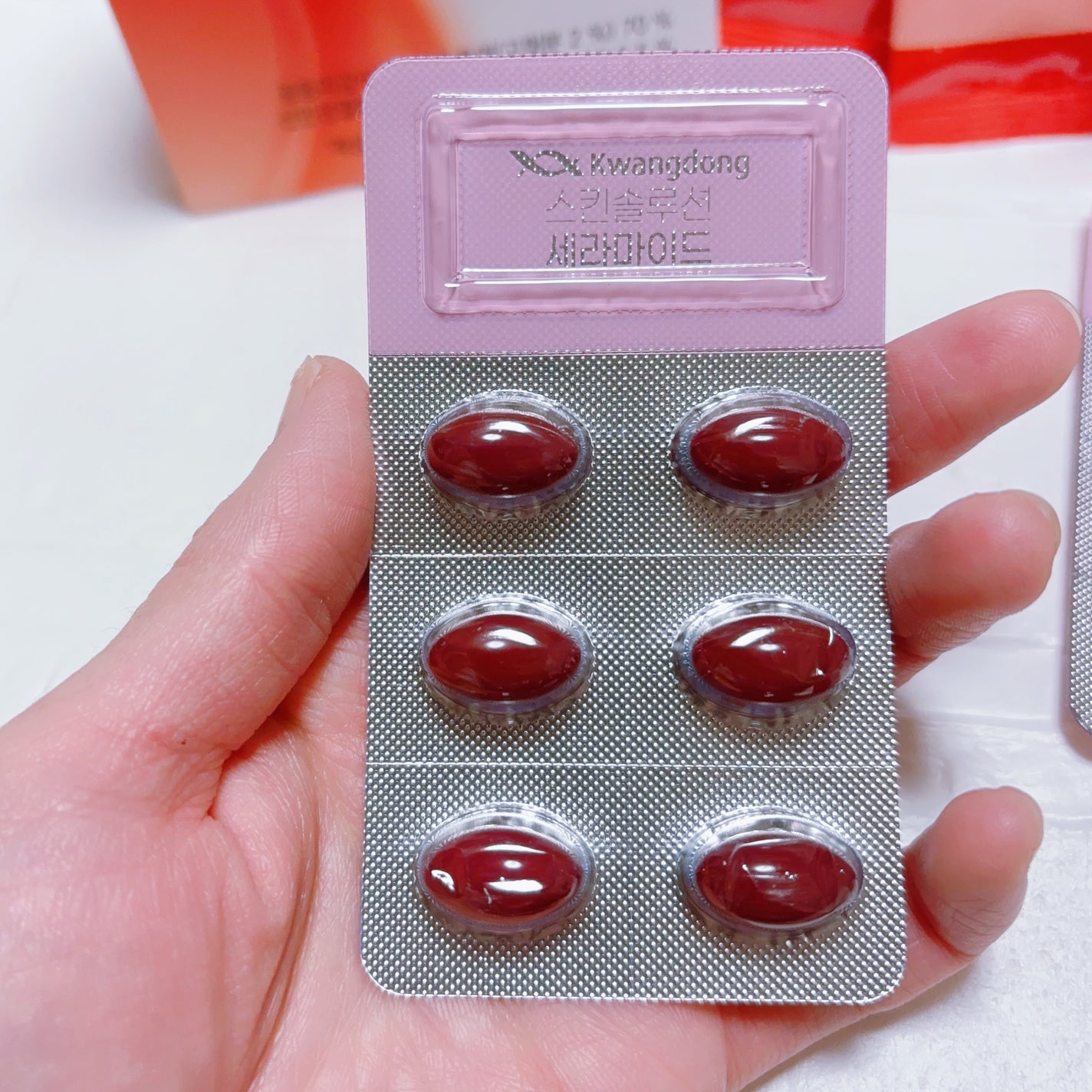 飲むセラミド(スキンソリューションセラミド)/Kwangdong/美容サプリメントを使ったクチコミ(4枚目)