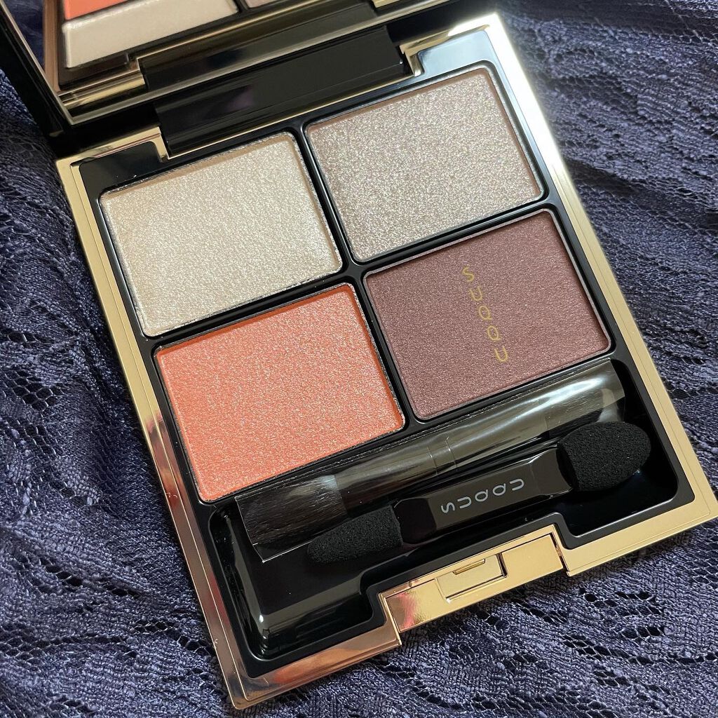 デザイニング カラー アイズ/SUQQU/アイシャドウパレットを使ったクチコミ(4枚目)