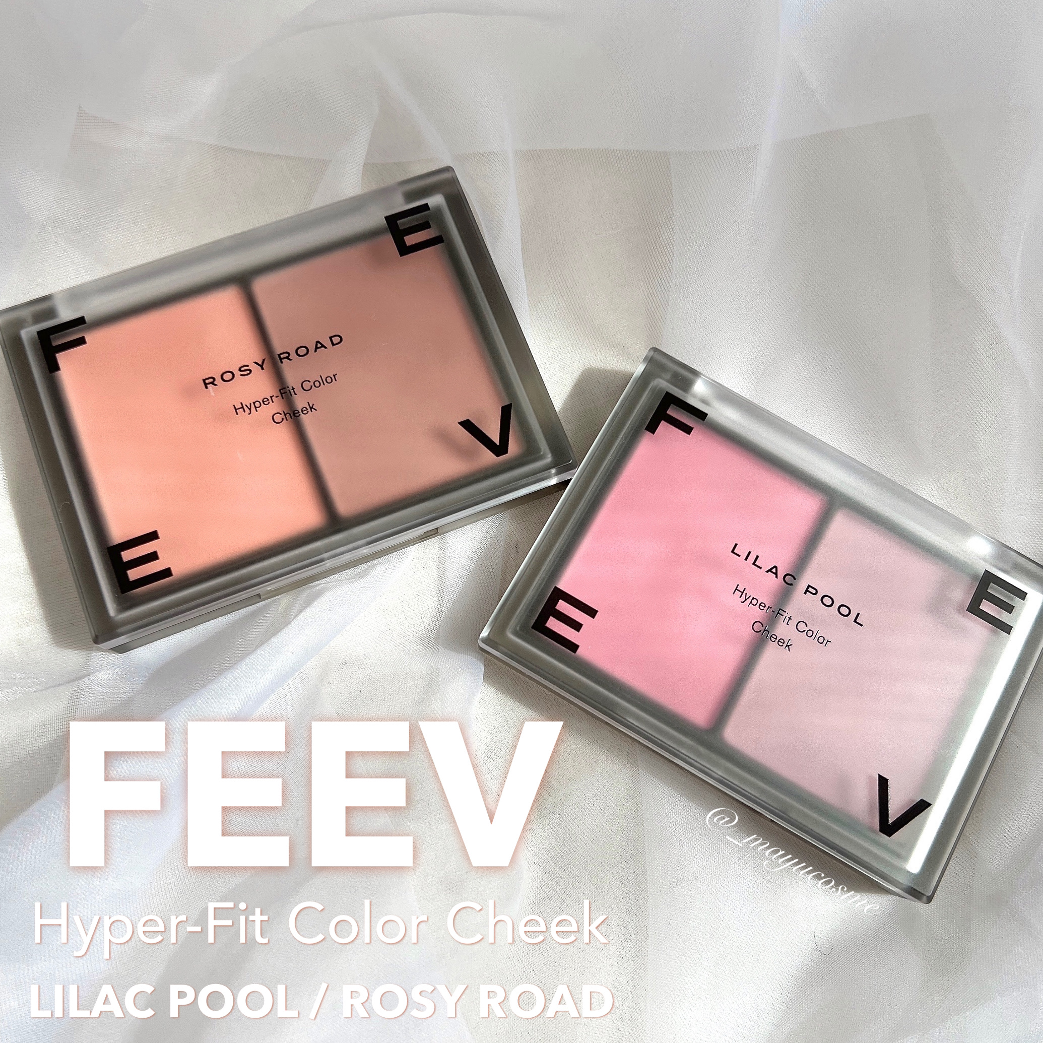 ハイパーフィットカラーチーク/FEEV/ジェル・クリームチークを使ったクチコミ（1枚目）