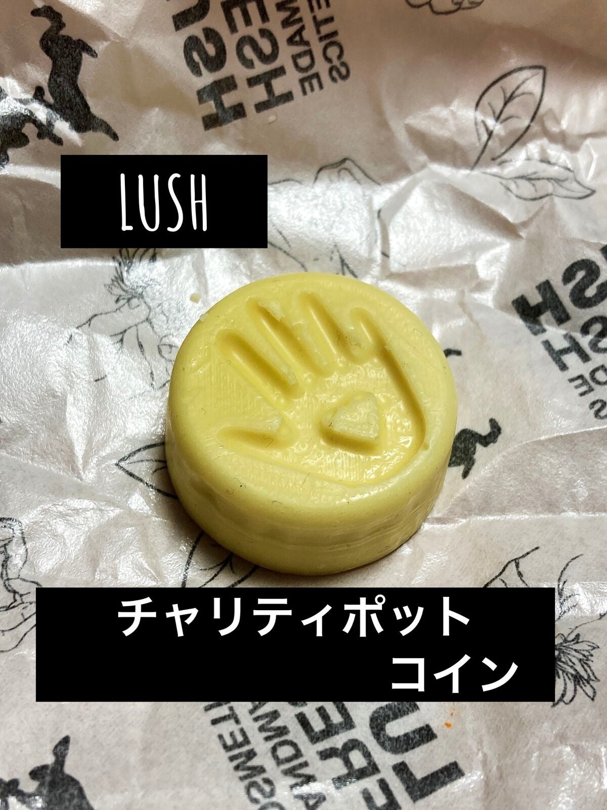 チャリティポット コイン/ラッシュ/ボディローションを使ったクチコミ(1枚目)