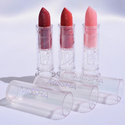 グリッタープリズム ティントリップ/MISSHA/口紅を使ったクチコミ(7枚目)