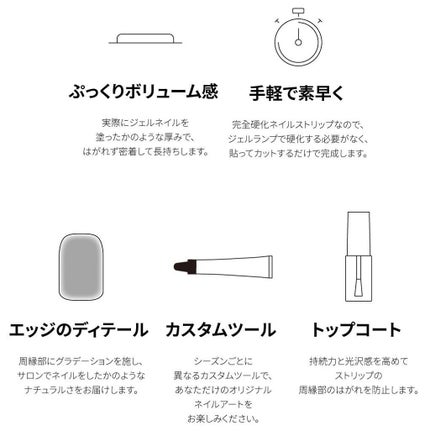 セルフカスタム ネイルシール/KEEPU/ネイルシールを使ったクチコミ(5枚目)