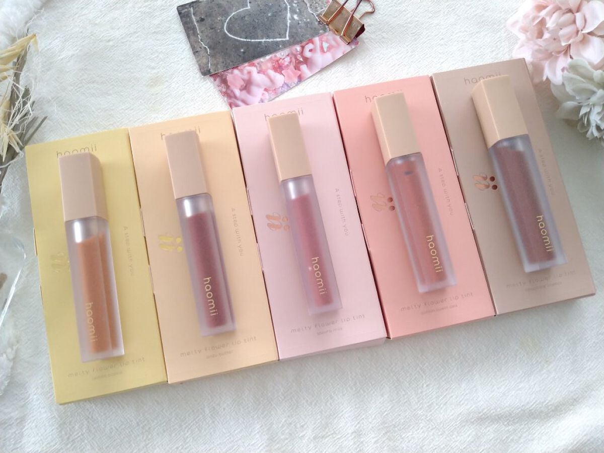 Melty flower lip tint/haomii/口紅を使ったクチコミ(10枚目)