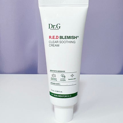 レッドB・Cスムージングクリーム/Dr.G/フェイスクリームを使ったクチコミ(1枚目)