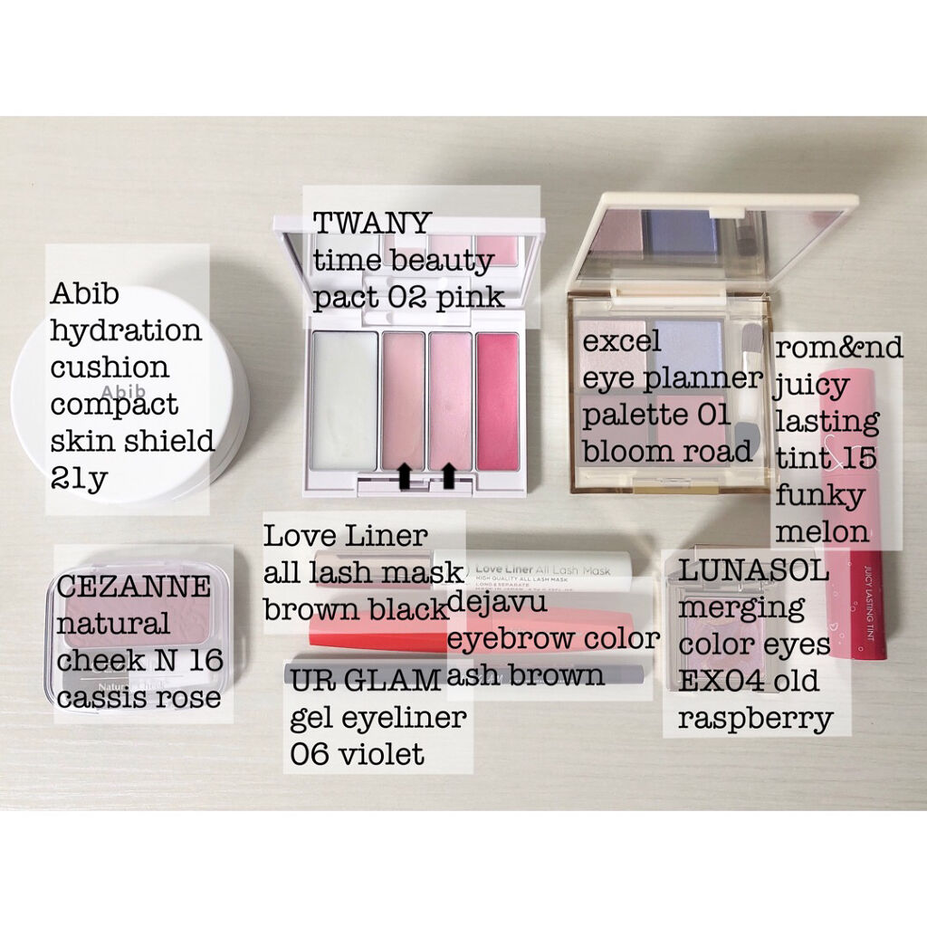 マージングカラーアイズ EX04 Old Raspberry/LUNASOL/単色アイシャドウを使ったクチコミ（2枚目）