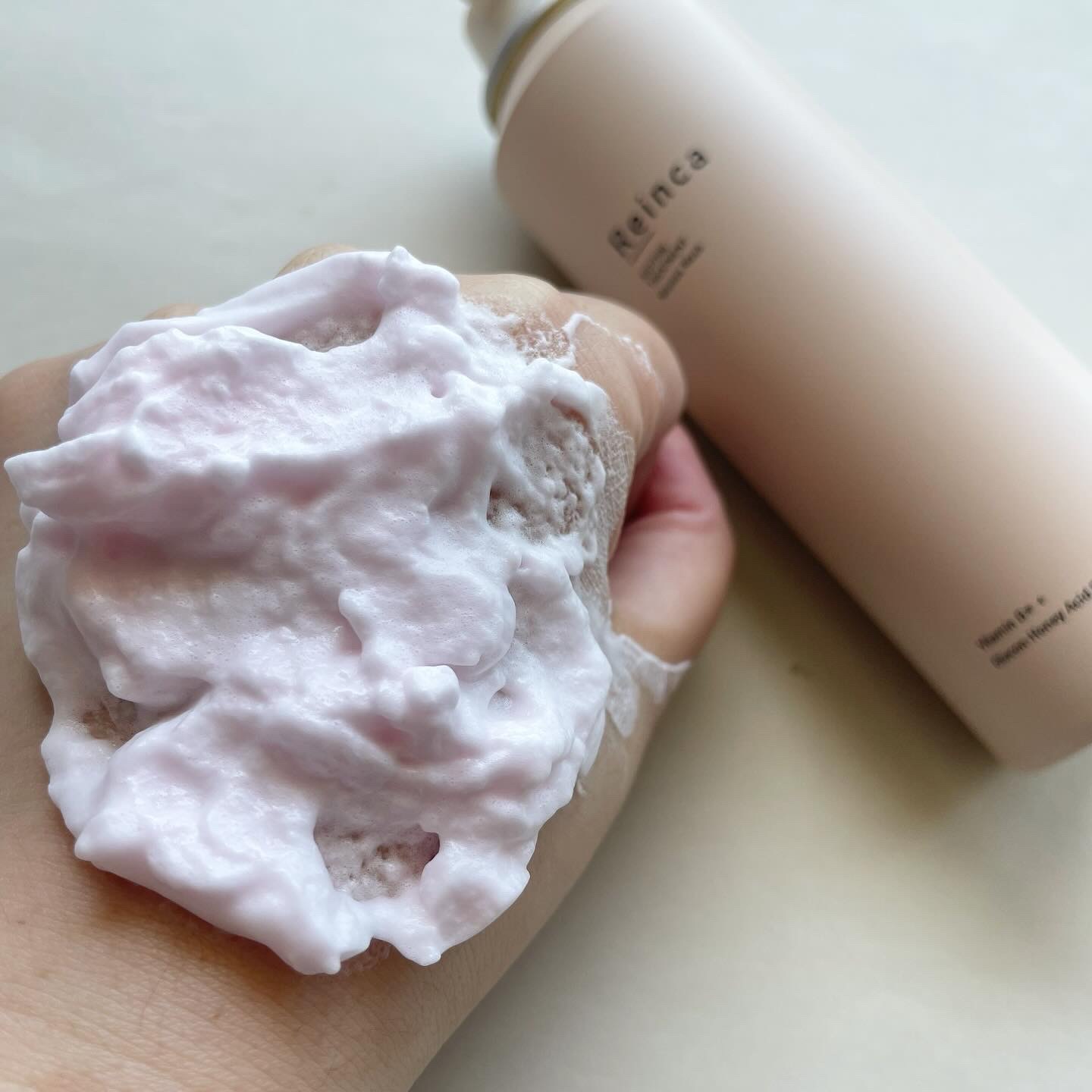 リズムトリートメント ムースウォッシュ/Reinca/洗顔フォームを使ったクチコミ（3枚目）