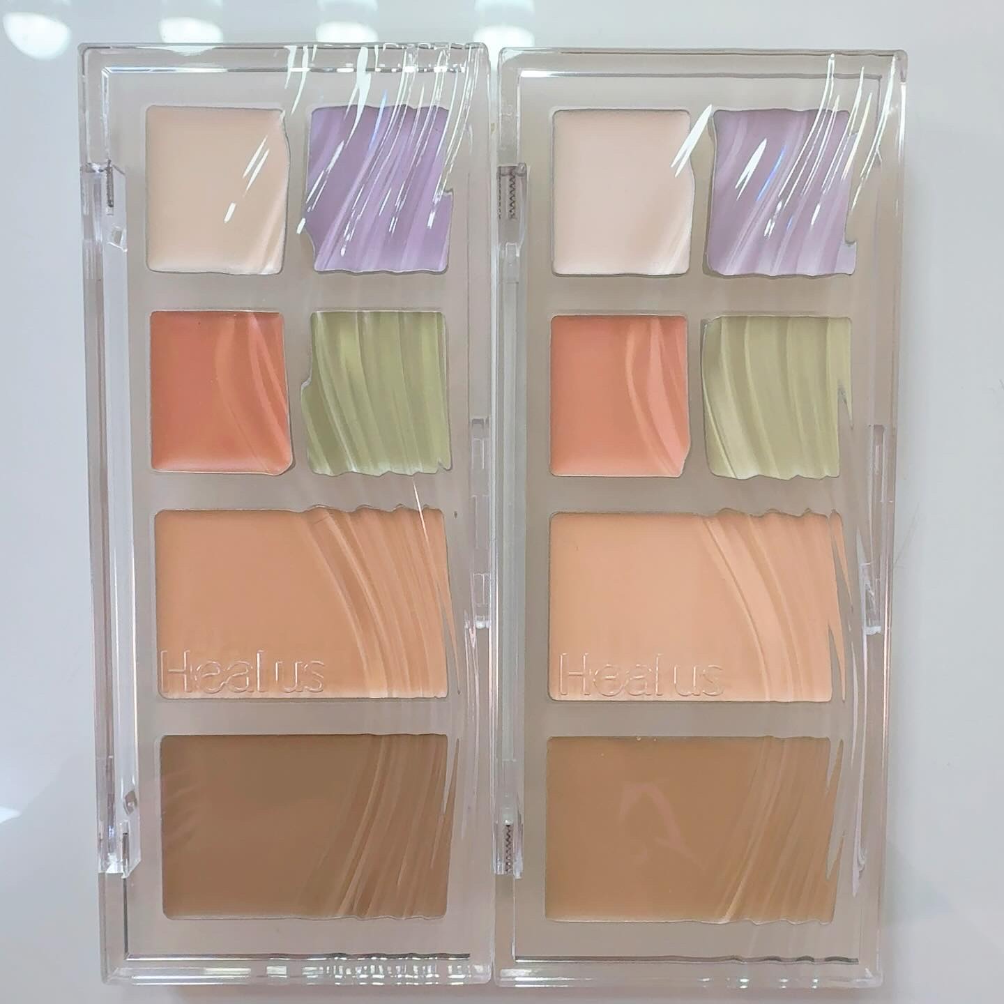 ブリージングコンシーラーパレット/Healus/パレットコンシーラーを使ったクチコミ（3枚目）