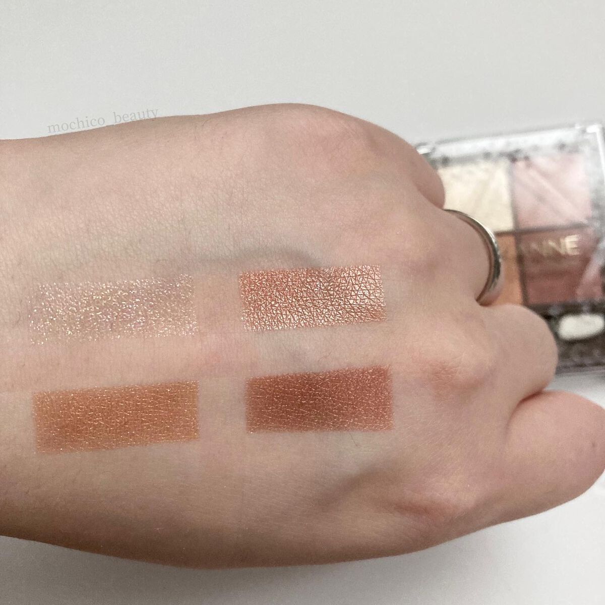 ニュアンスオンアイシャドウ/CEZANNE/アイシャドウパレットを使ったクチコミ(3枚目)