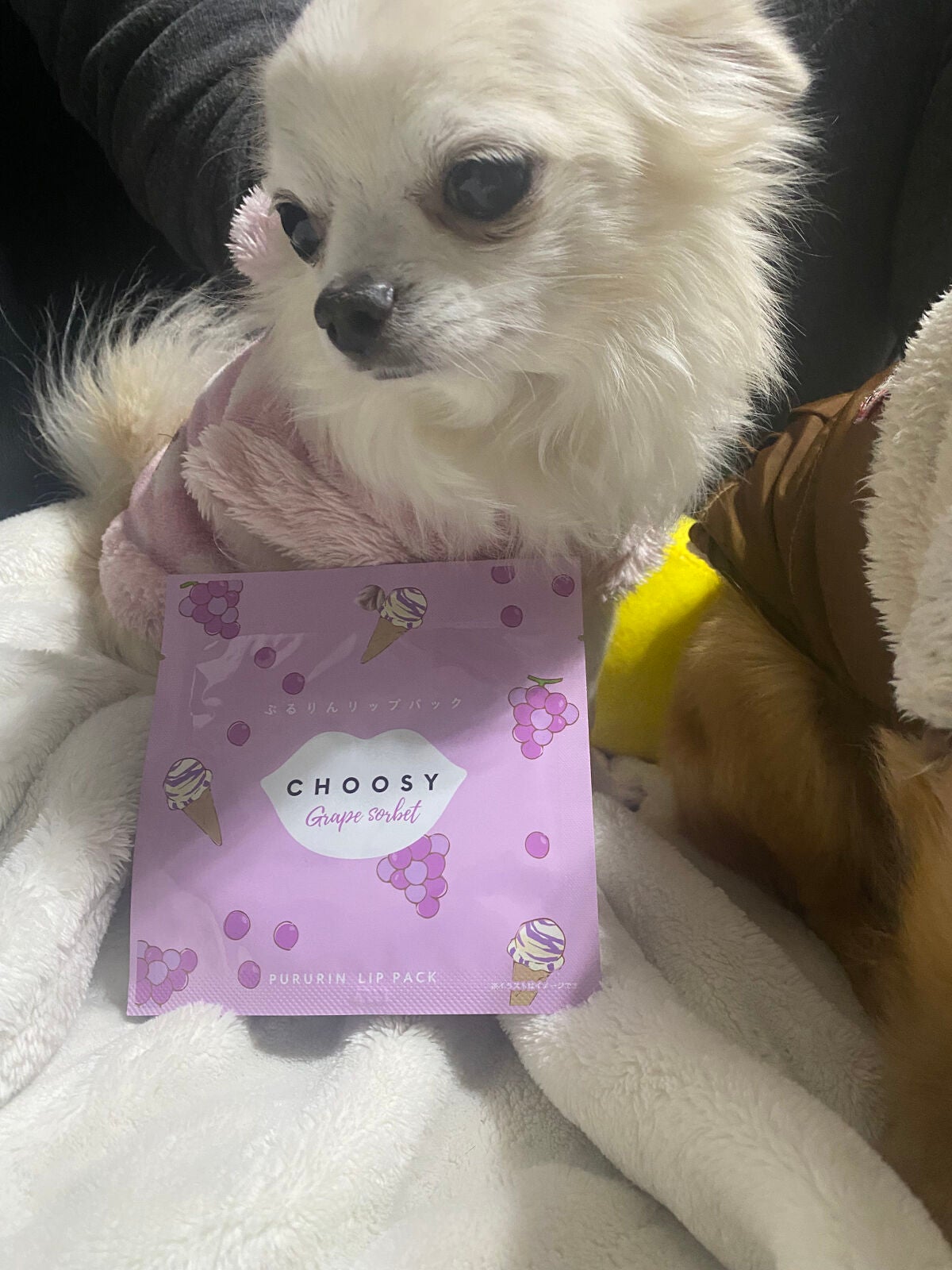 ハイドロゲルリップパック/CHOOSY/シートマスク・パックを使ったクチコミ(7枚目)