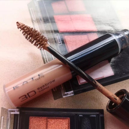 3DアイブロウカラーN/KATE/眉マスカラを使ったクチコミ(2枚目)