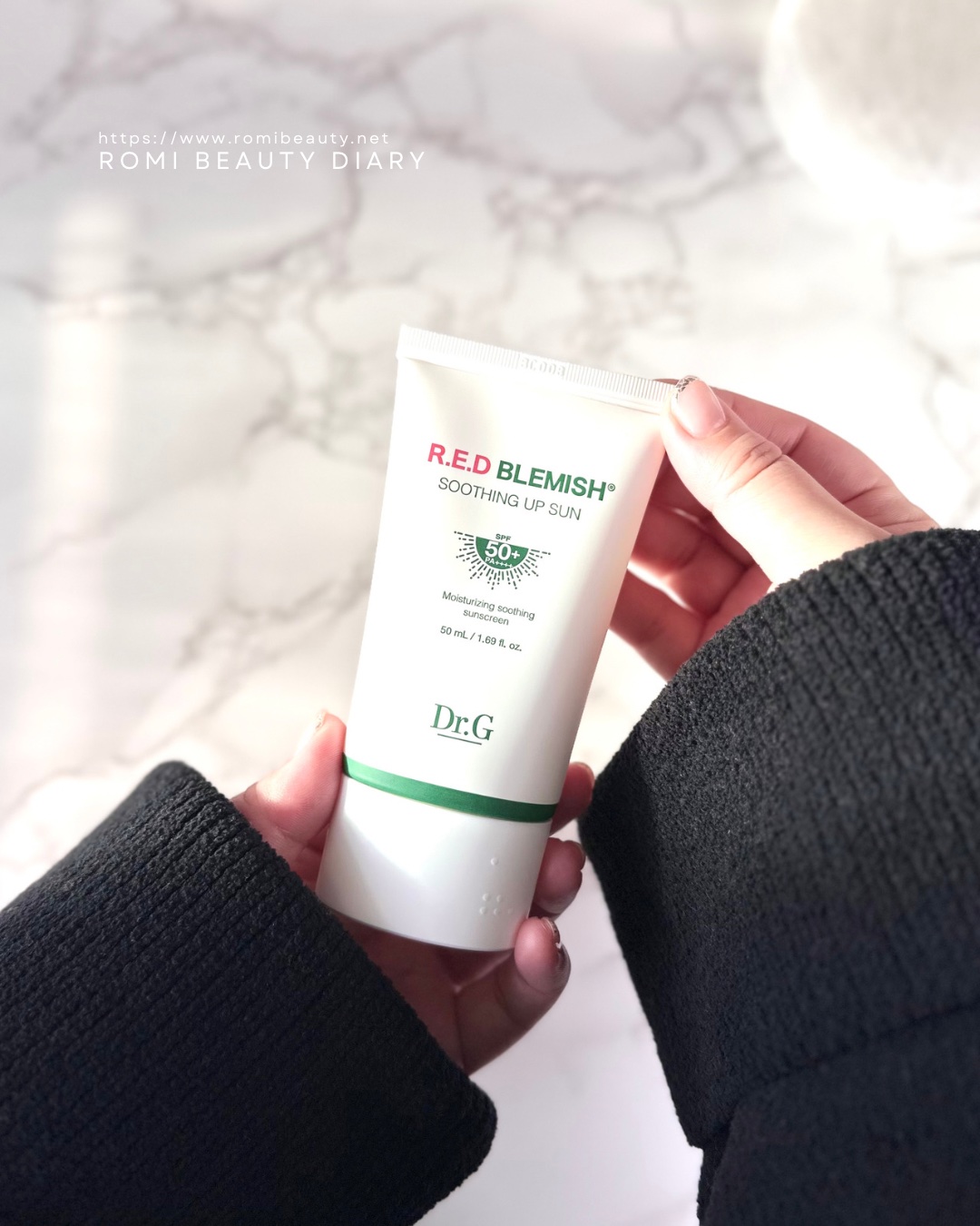 グリーンマイルドアップサンプラス/Dr.G/日焼け止めクリームを使ったクチコミ（1枚目）